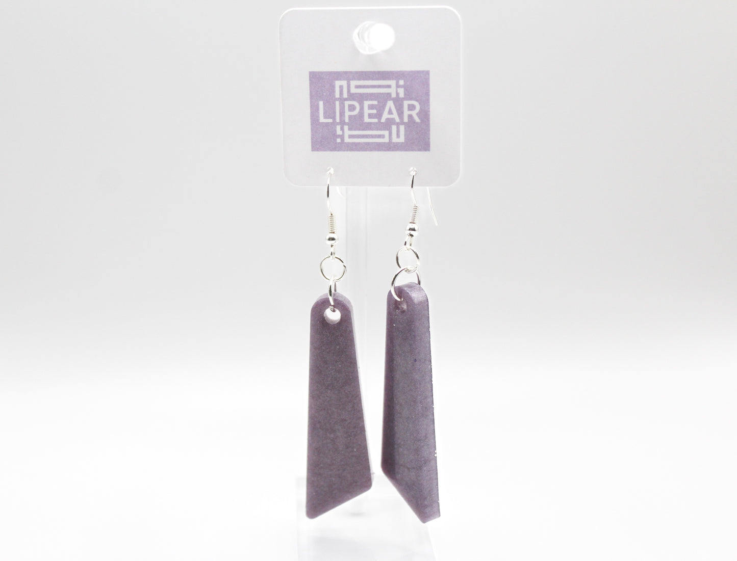 pebblebeachpurple earrings